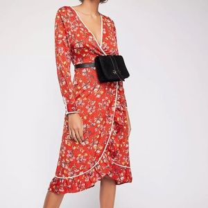 NWT Free People Covent Garden Midi Dress